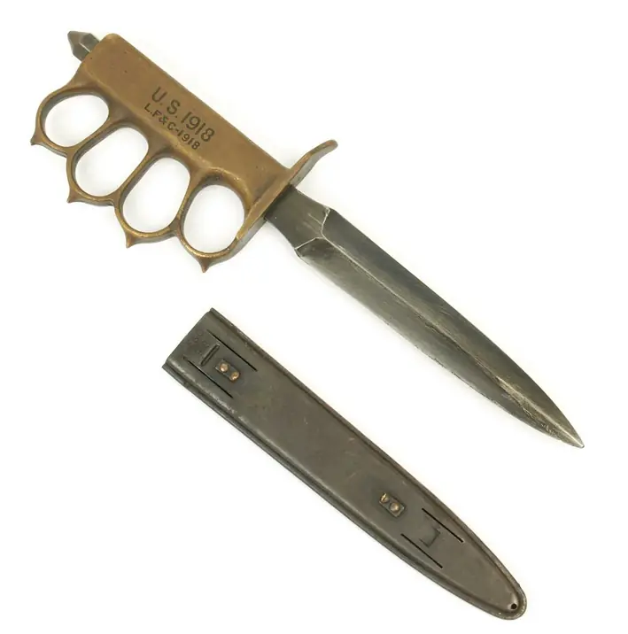 US 1918 trench knife — arme mixte antérieure 1946