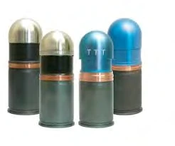 Grenades 40 mm couleurs