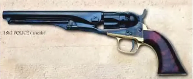 1862 COLT POLICE Cal.36