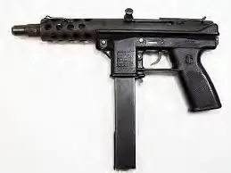 TEC-9 avec chargeur de 32, 36 ou 50 cartouches — catégorie A