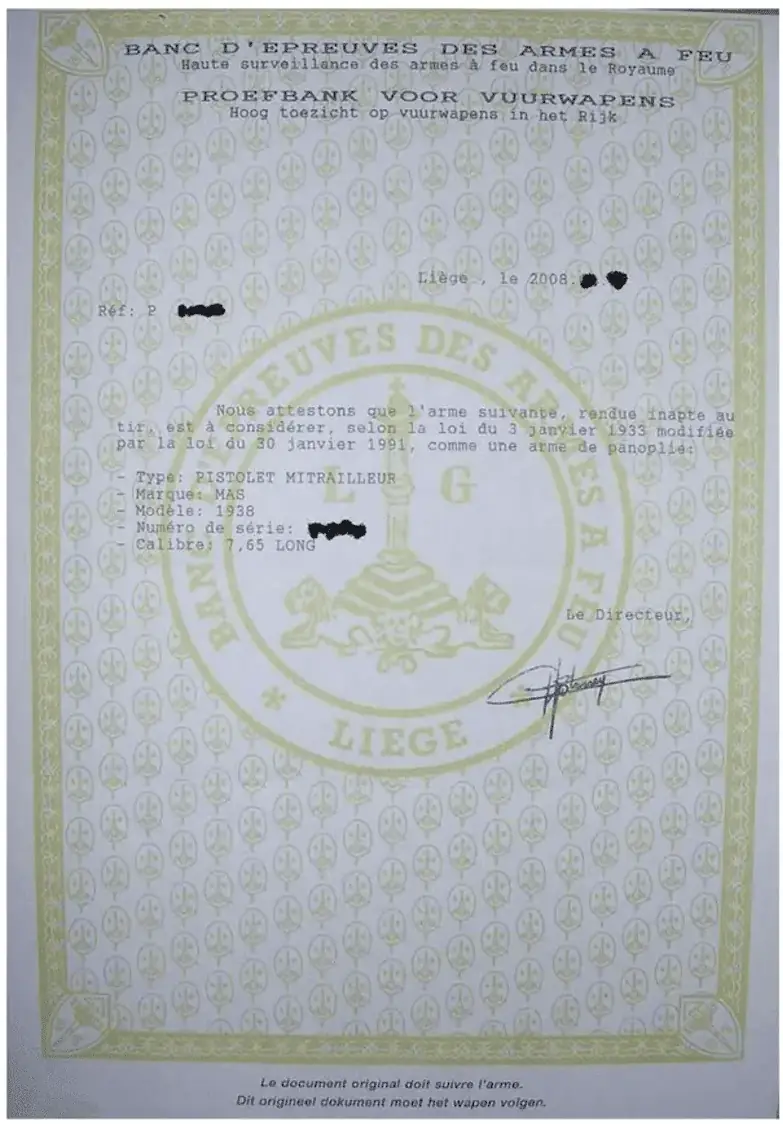 Certificat Anglais (Birmingham)